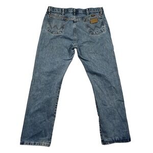 Vintage‎ Wrangler Mens Cowboy Cut Jeans 1013MWZGK 36x32 Faded Distressed Western
